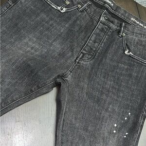 Men's Charcoal Slim Jeans